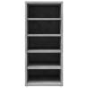 Shoe Cabinets 2 pcs Concrete Grey - Stylish Storage Solution