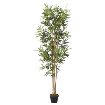 Artificial Bamboo Tree 368 Leaves 80 cm - Green Decor