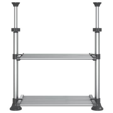 Trendy Aluminium Kitchen Shelf - 50x25x(50-70) cm