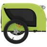 Pet Bike Trailer - Green & Black Oxford Fabric & Iron