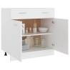 Drawer Bottom Cabinet White 80x46x81.5 cm | Hipomarket