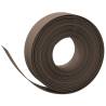 Garden Edgings 4 pcs Brown 10 m 15 cm Polyethylene | HipoMarket