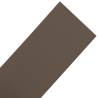 Garden Edgings 4 pcs Brown 10 m 15 cm Polyethylene | HipoMarket