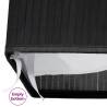 Bamboo Laundry Basket Black 72L - Stylish Storage Solution