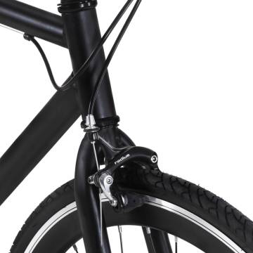 Fixed Gear Bike Black 700c 59 cm - Lightweight & Versatile