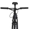 Fixed Gear Bike Black 700c 59 cm - Lightweight & Versatile