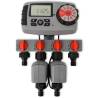 Automatic Irrigation Timer with 4 Stations - Efficient Watering