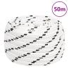 Work Rope White 18 mm 50 m Polyester Colour white Quantity in Package 1 Length 50 m Diameter 18 mm 