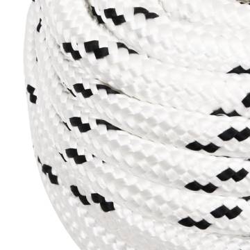 Work Rope White 18mm 50m - Durable Polyester Rope