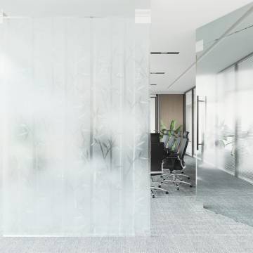 Frosted Bamboo Window Film - 60x500 cm | HipoMarket