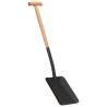 High-Quality Garden Shovel T Grip - Steel & Hardwood