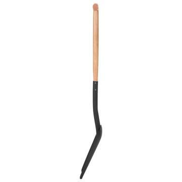 High-Quality Garden Shovel T Grip - Steel & Hardwood