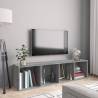 Book Cabinet/TV Cabinet Grey Sonoma 143x30x36cm Engineered Wood Colour grey sonoma Quantity in Package 1 Number of Pieces 