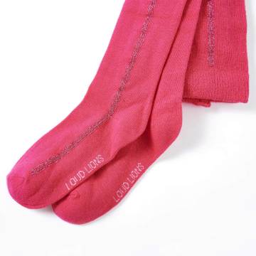 Kids' Bright Pink Pantyhose Size 140 | Durable & Stylish