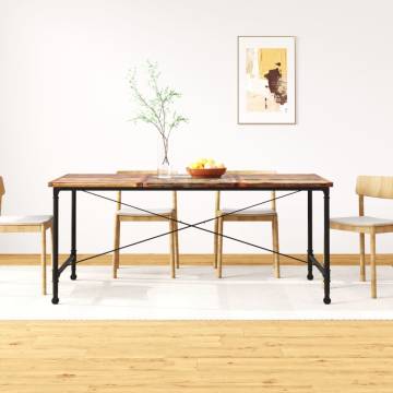 Dining Table Solid Reclaimed Wood 180 cm - Unique & Stylish