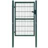 2D Fence Gate (Single) Green 106 x 190 cm Colour green Size 106 x 190 cm 