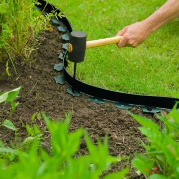 Nature Garden Border Edging 5cmx10m Green - Durable & Versatile