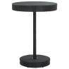 Garden Table Black 75.5x106 cm Poly Rattan Colour black Size 75.5 x 106 cm Quantity in Package 1 