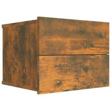 Smoked Oak Bedside Cabinets - Stylish & Space-Saving Design