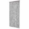 Fly Curtain Grey and White 100x200 cm - Insect Protection