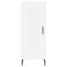 Stylish Highboard White 34.5x34x180 cm - Durable & Elegant