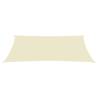 Sunshade Sail Oxford Fabric Rectangular 2x5 m Cream - Hipomarket