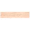 Bathroom Countertop 220x50cm - Solid Wood & Handmade Elegance