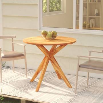 Garden Table 85x85 cm - Solid Wood Acacia | HipoMarket UK