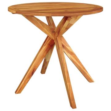 Garden Table 85x85 cm - Solid Wood Acacia | HipoMarket UK