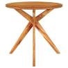 Garden Table 85x85 cm - Solid Wood Acacia | HipoMarket UK