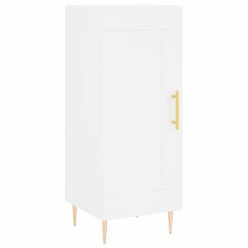 Stylish Highboard White 34.5x34x180 cm | Hipomarket