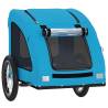 Pet Bike Trailer - Blue Oxford Fabric & Iron | HipoMarket