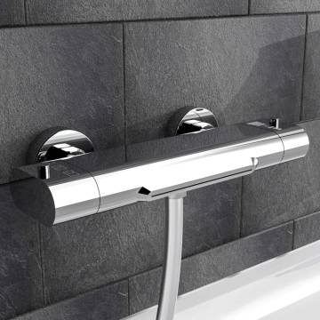 EISL Thermostatic Bath Mixer CARNEO Chrome - Wellness Oasis