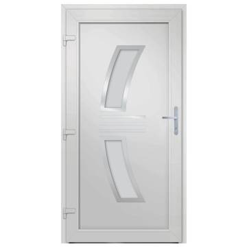 Front Door Anthracite 108x208 cm PVC - Durable & Secure