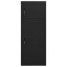 Saddle Cabinet Black | Sturdy Steel Tack Storage 53x53x140 cm