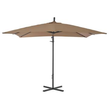 Cantilever Umbrella 250x250 cm Taupe - Stylish Garden Shade