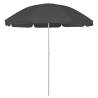 Beach Umbrella Anthracite 240 cm - UV Protective Design