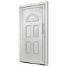 Front Door White 88x190 cm - Stylish & Secure Entrance