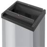 Hailo Big-Box Swing Waste Bin XL 52 L - Silver 0860-221