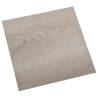 Self-Adhesive PVC Flooring Planks - Taupe - 55 pcs | HipoMarket