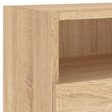 Sonoma Oak TV Wall Cabinets - Space-Saving Solutions