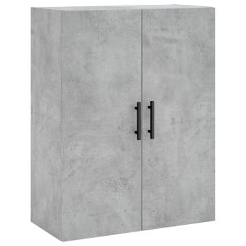 Stylish Highboard Concrete Grey - Durable & Elegant Design