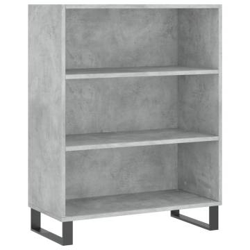 Stylish Highboard Concrete Grey - Durable & Elegant Design