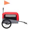 2-in-1 Pet Bike Trailer & Jogging Stroller | Red & Grey