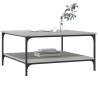 Stylish Grey Sonoma Coffee Table - 80x80 cm | Hipomarket