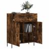 Modern Smoked Oak Sideboard - 69.5x34x90 cm | Hipomarket