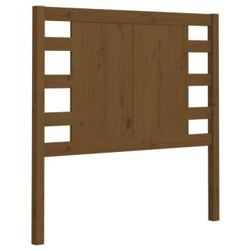 Headboard Honey Brown - Solid Pine Wood | Stylish Bedroom Design