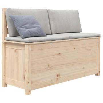 Classic Solid Pine Bench - 110x41 cm | HipoMarket