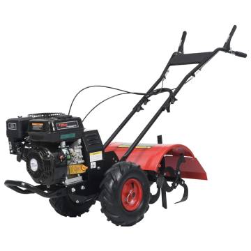 Petrol Tiller 6.5 HP 196 cc - Powerful Garden Cultivator