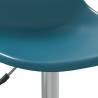 Turquoise Swivel Dining Chairs - Stylish & Modern (2 pcs)